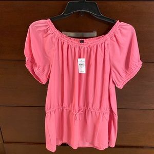 NWT Pink Ann Taylor Top.
